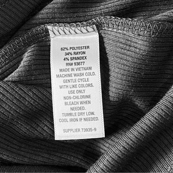 a.n.a. NWT Henley T-shirt Green Large - Picture 5 of 5